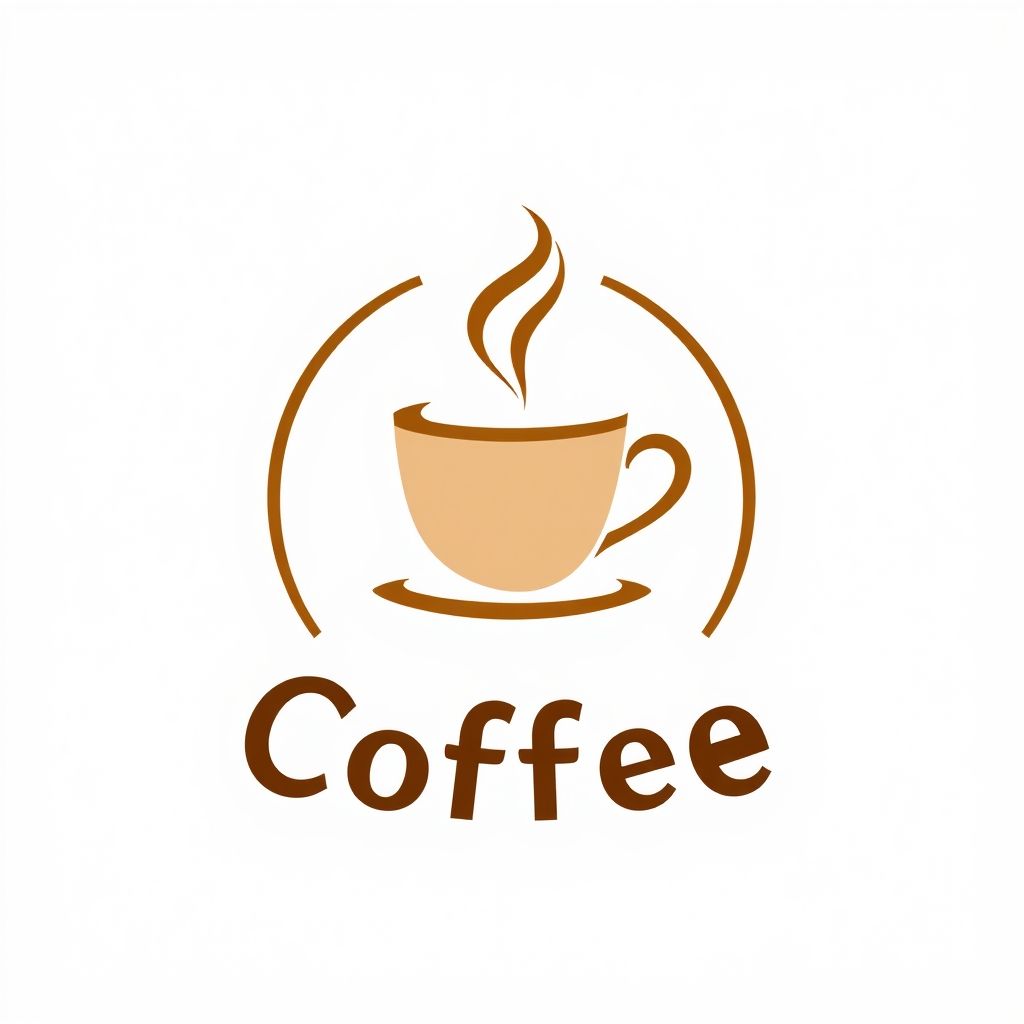 โลโก้กาแฟที่สวยงามและทันสมัย เพื่อดึงดูดลูกค้า